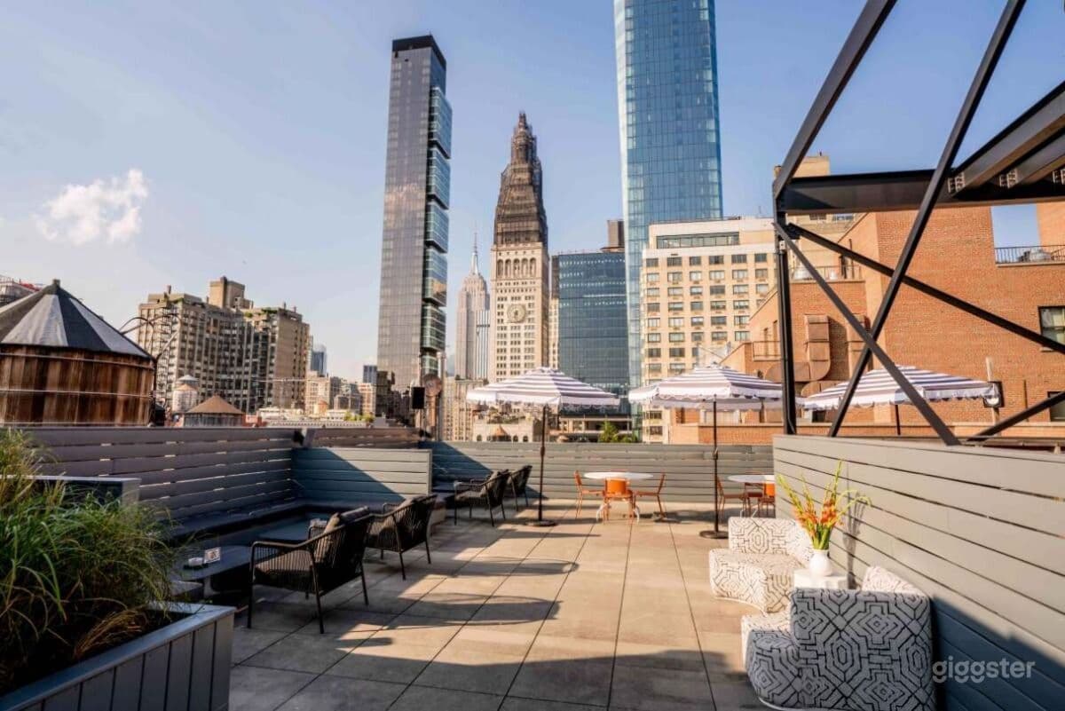 3k sq ft Skyline Rooftop in the heart of Manhattan