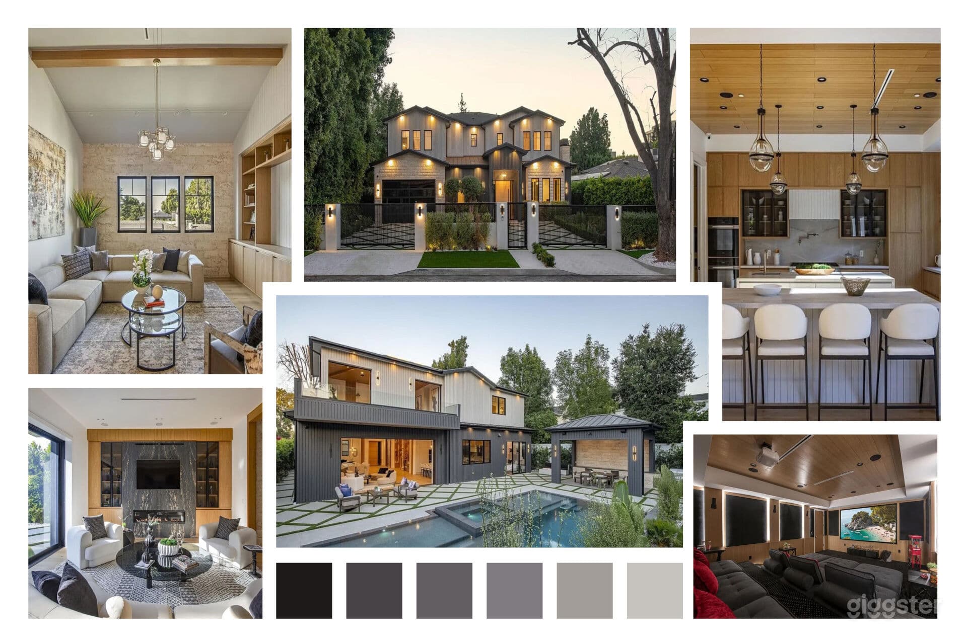 ULTRA-LUXE MODERN ESTATE W/ COURT, SPA & SCREENING