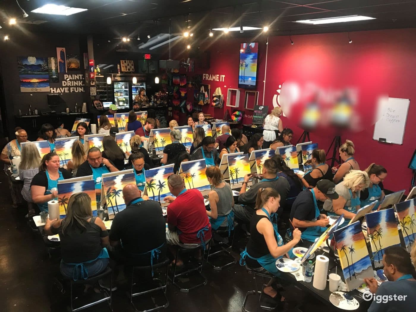 Painting Studio in Palm Springs