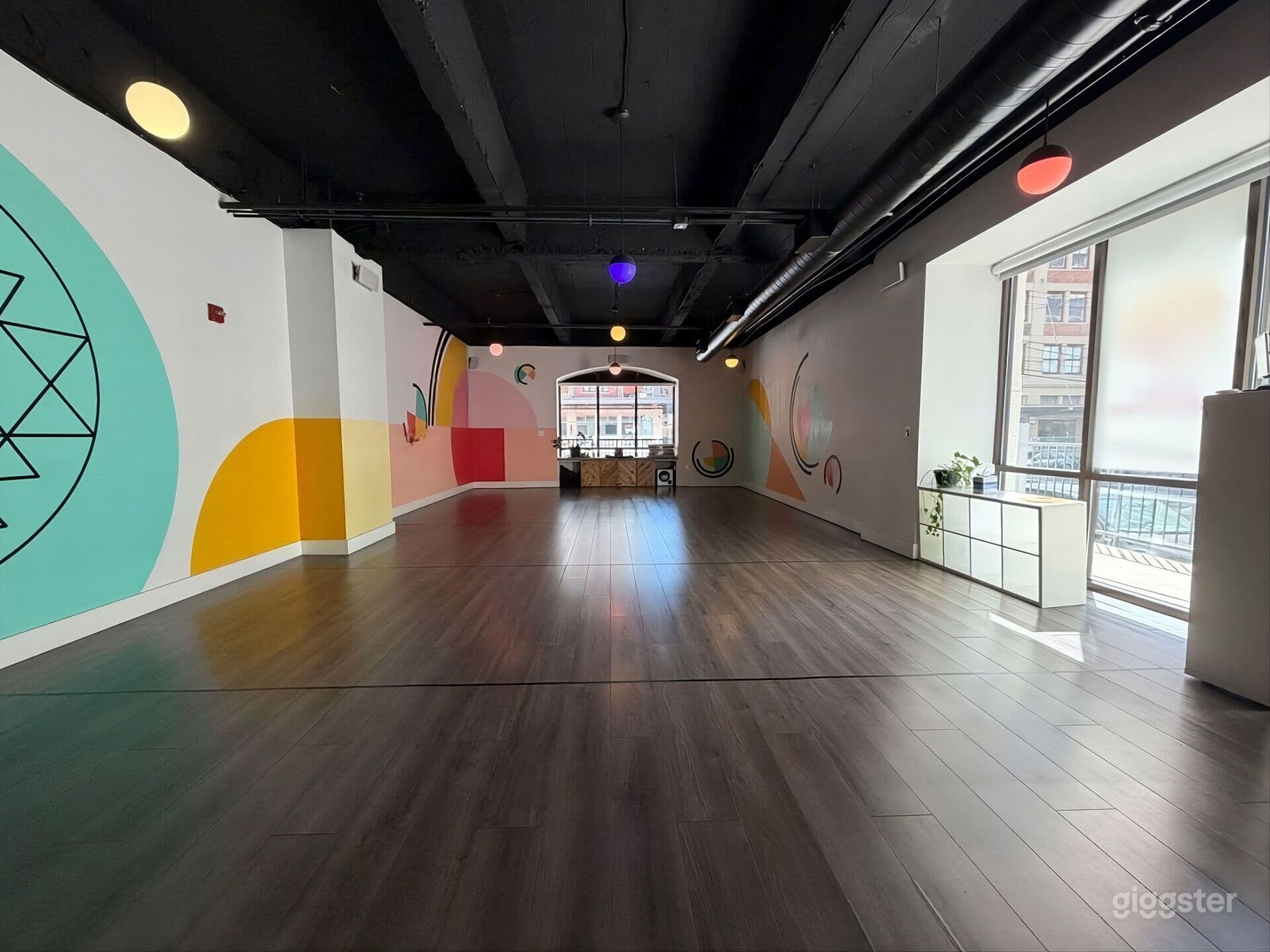 Spacious, Colorful, Bright Yoga Studio Downtown Jersey City, Jersey City