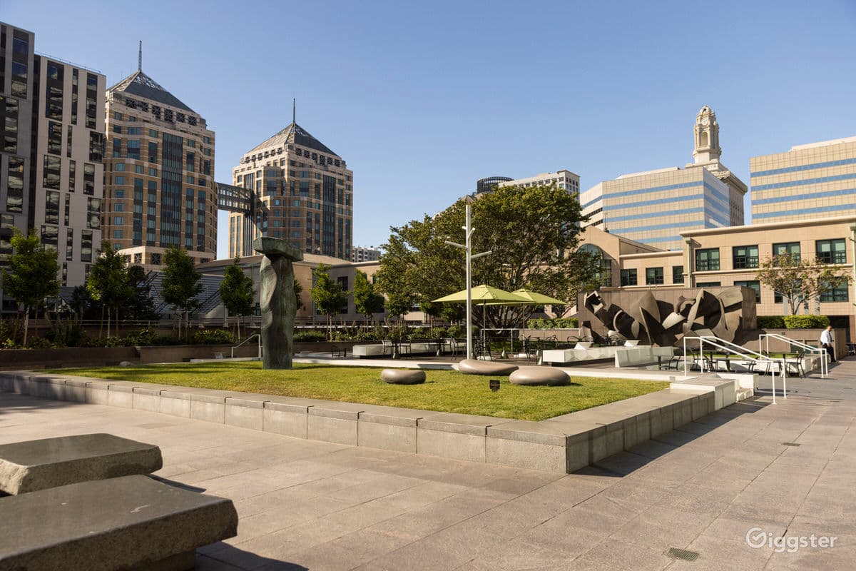 Dynamic Courtyard in Oakland