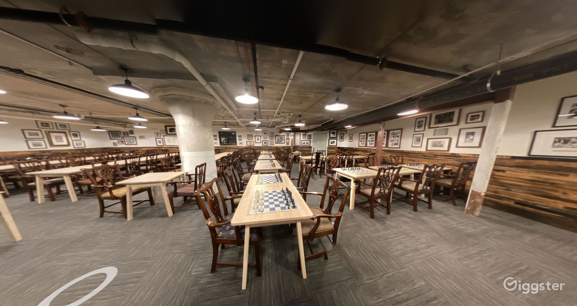 A Club's Basement Hall for Large or Small Private Gatherings