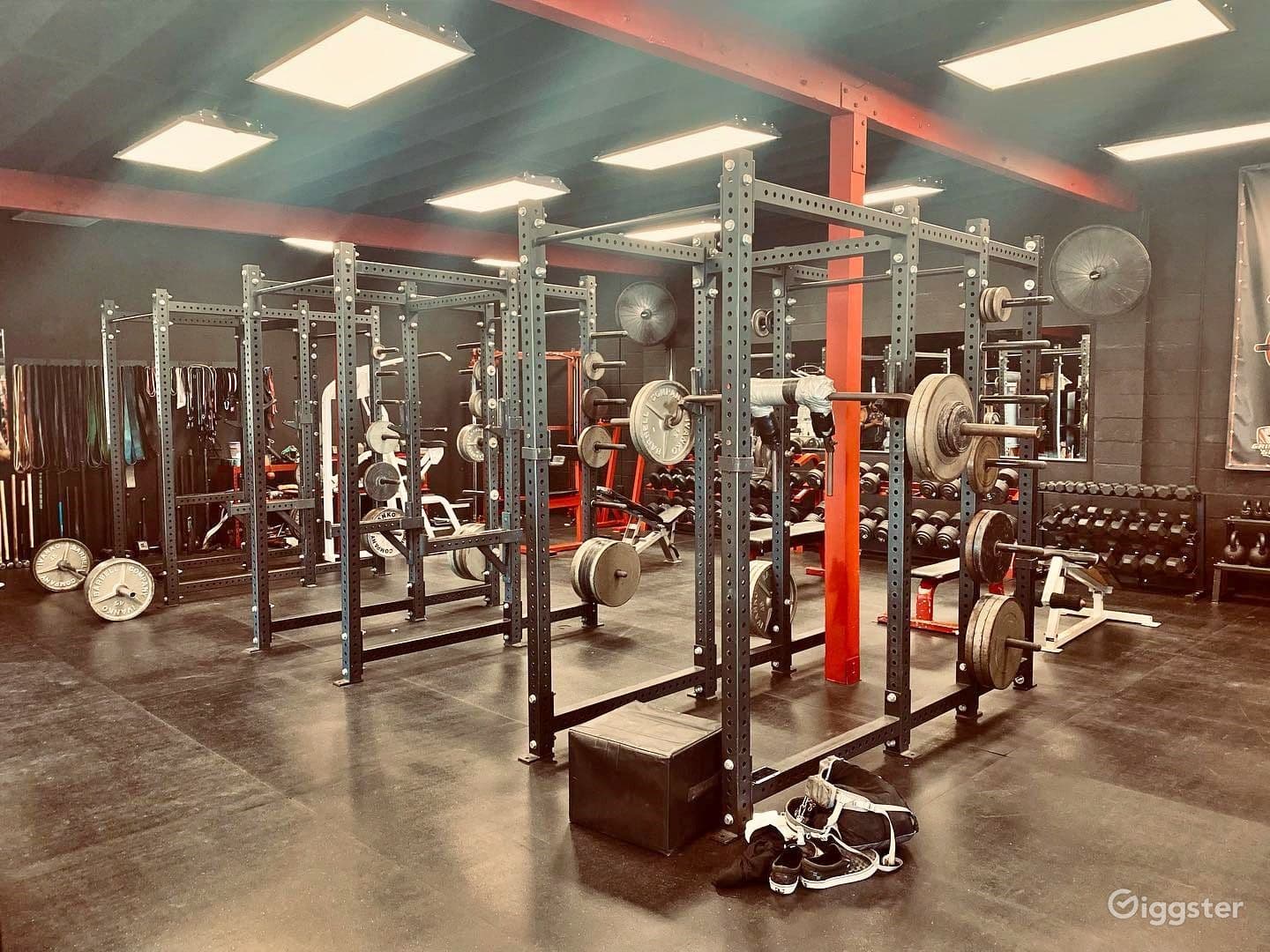 Industrial Style Gym Space for Production