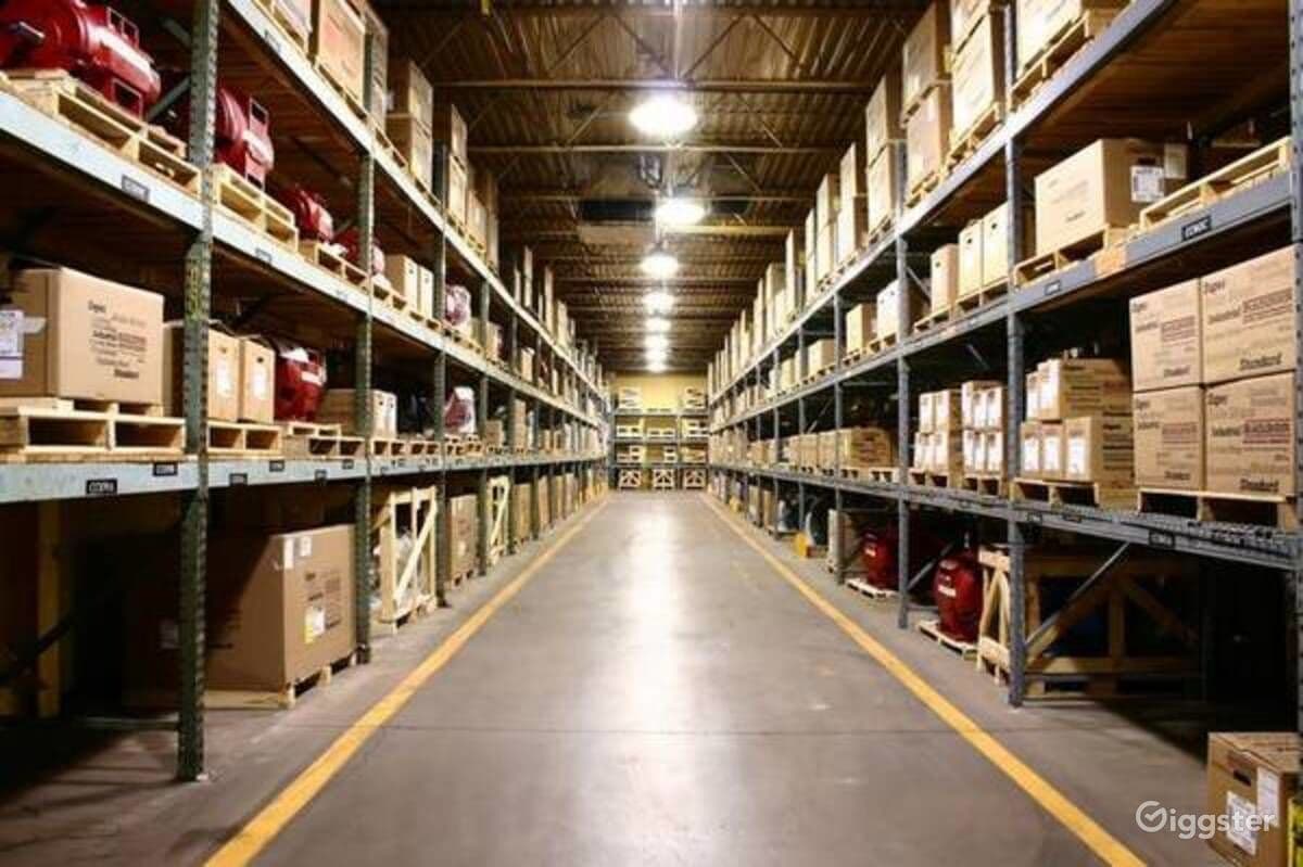 A True Industrial Working Warehouse in Atlanta