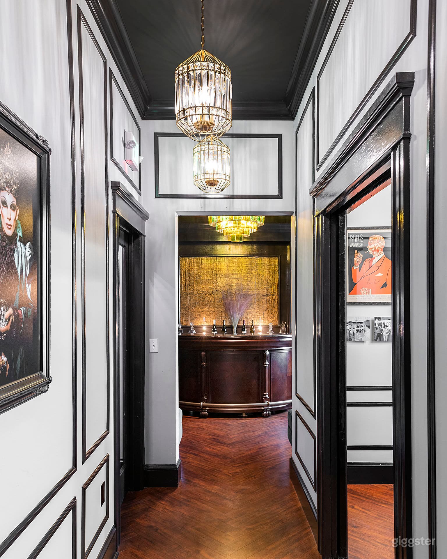 Chic Vintage-Style Castro Club Lounge