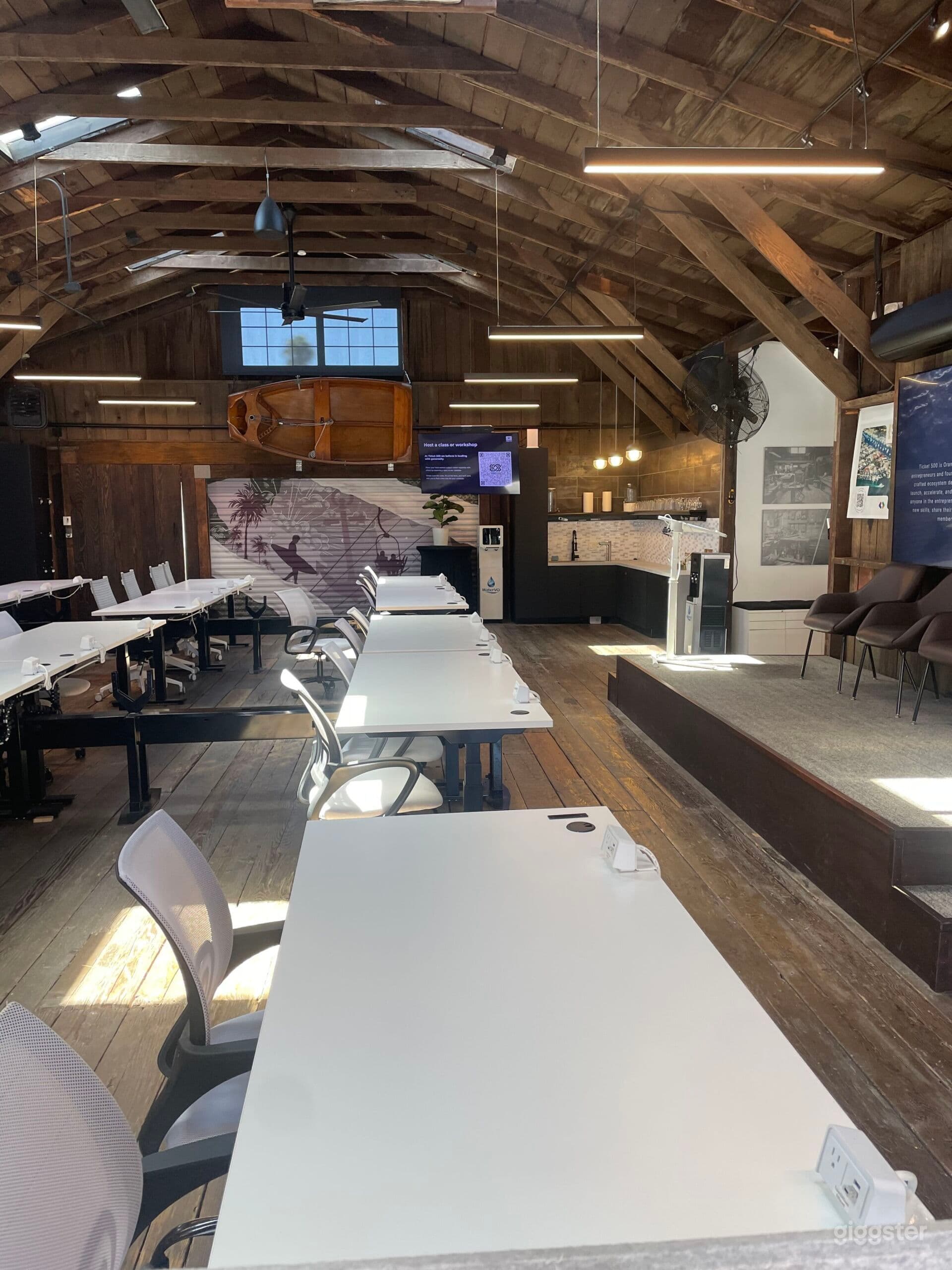 Modern Rustic Workspace/Meetings, Events and Productions