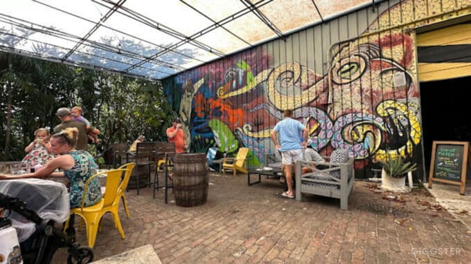Outside Beer Garden