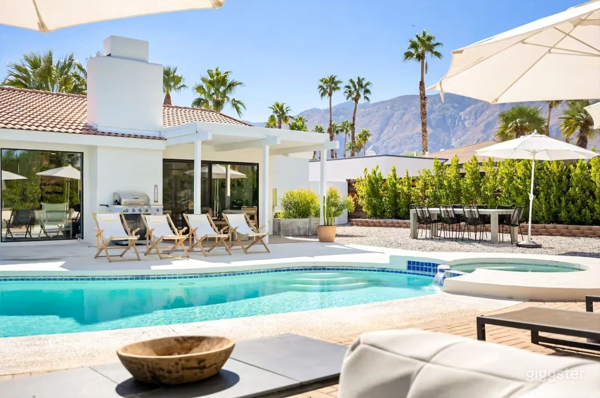Modern Aesthetic Outdoor Pool