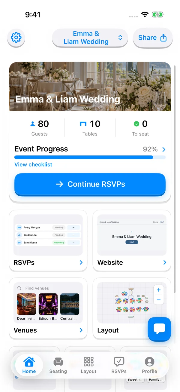 Seat Maker seating chart app screenshot: Works offline